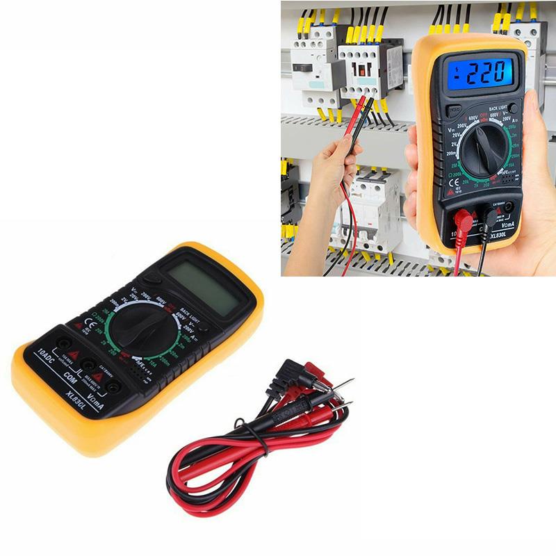 【COD+Dalam stok+Pengiriman Cepat】New Mini Digital Multimeter AC/DC Voltage Tester - XL830L  Portable High Precision Digital Display Multimeter Digital Paket Lengkap Dan Murah ASLI ADA BUZZERNYA Xl830l Digital Multimeter