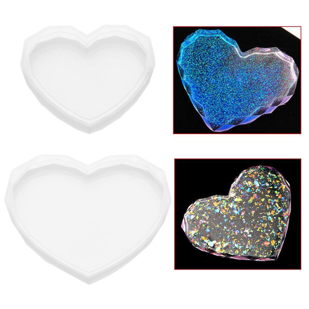 R-flower Tray Cetakan Handmade Tatakan Gelas Membuat Perhiasan DIY Art Coaster Silicone Mould