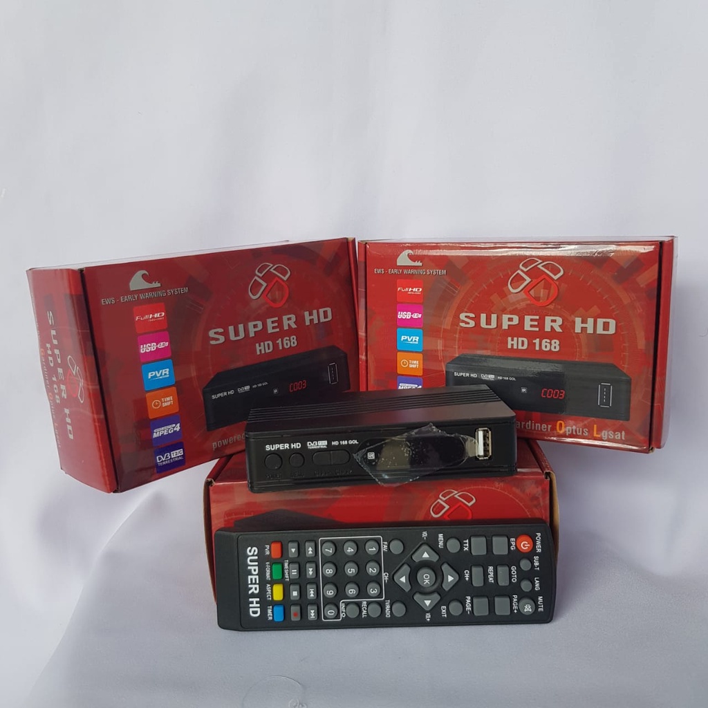 Set top box Lgsat Super HD STB DVB T2 Siaran Digital POSTEL certified