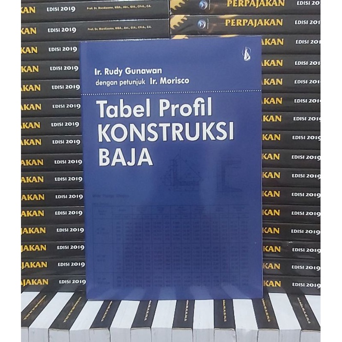 Jual Tabel Profil Konstruksi Baja By Ir. Rudy Gunawan | Shopee Indonesia