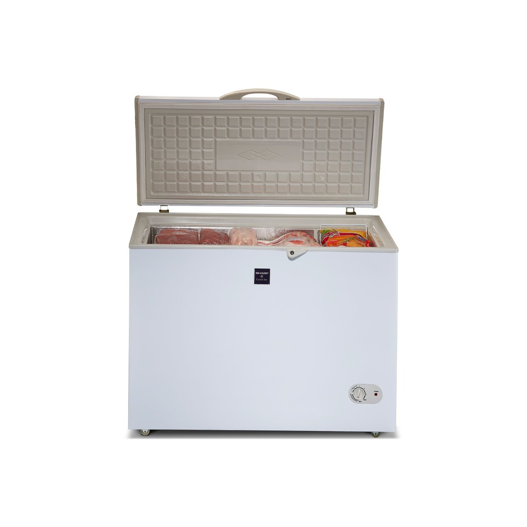 SHARP FRV 300 CHEST FREEZER BOX FRV300 LEMARI PEMBEKU 300 LITER