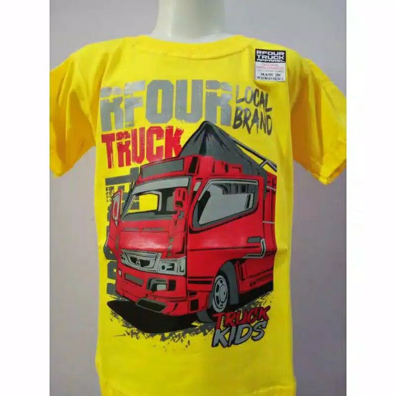 BAJU TRUK ANAK KAOS TRUK OLENG ANAK BAJU ANAK LAKI LAKI KAOS TRUK ANAK LAKI LAKI KAOS ANTI GOSIP