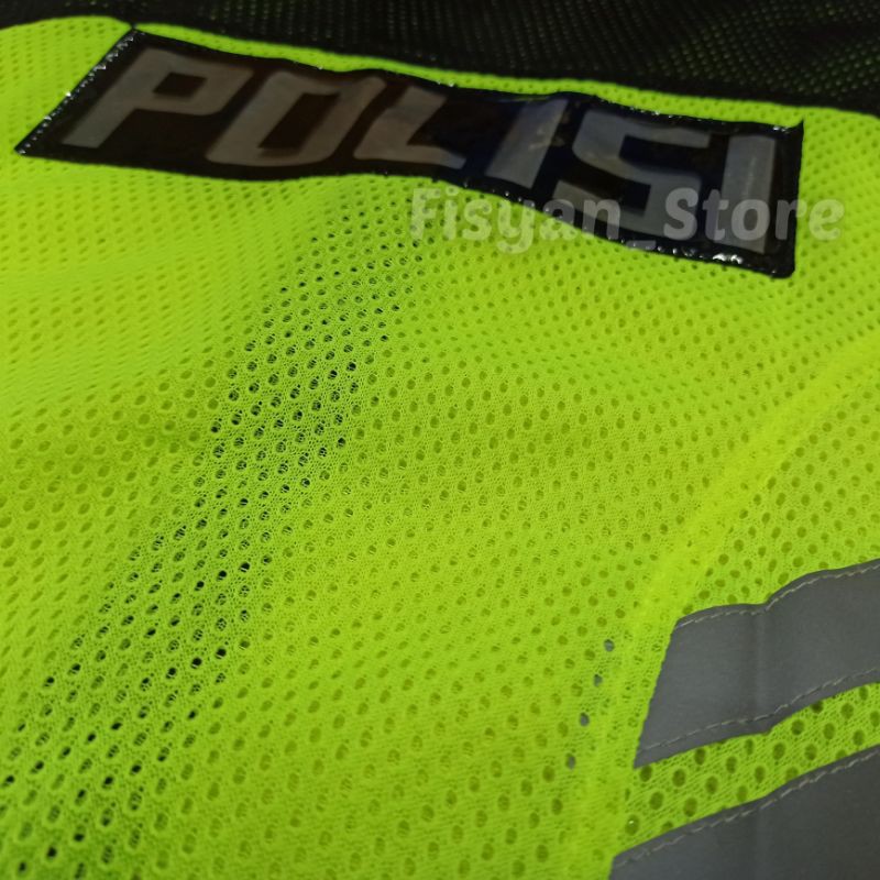 Rompi Polisi Mesh | Rompi Polisi Lalu Lintas | Rompi Polantas Mesh