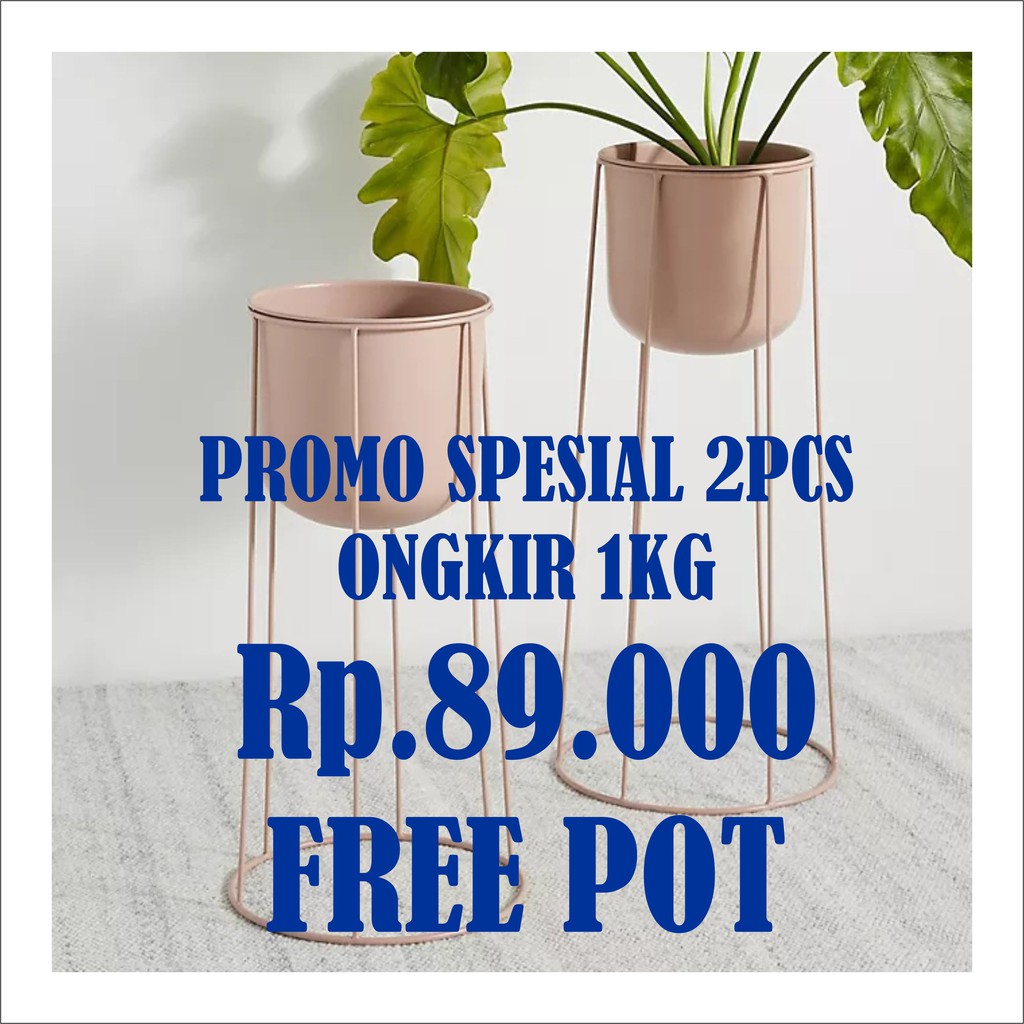 Standing Pot - Standing Pot Besi
