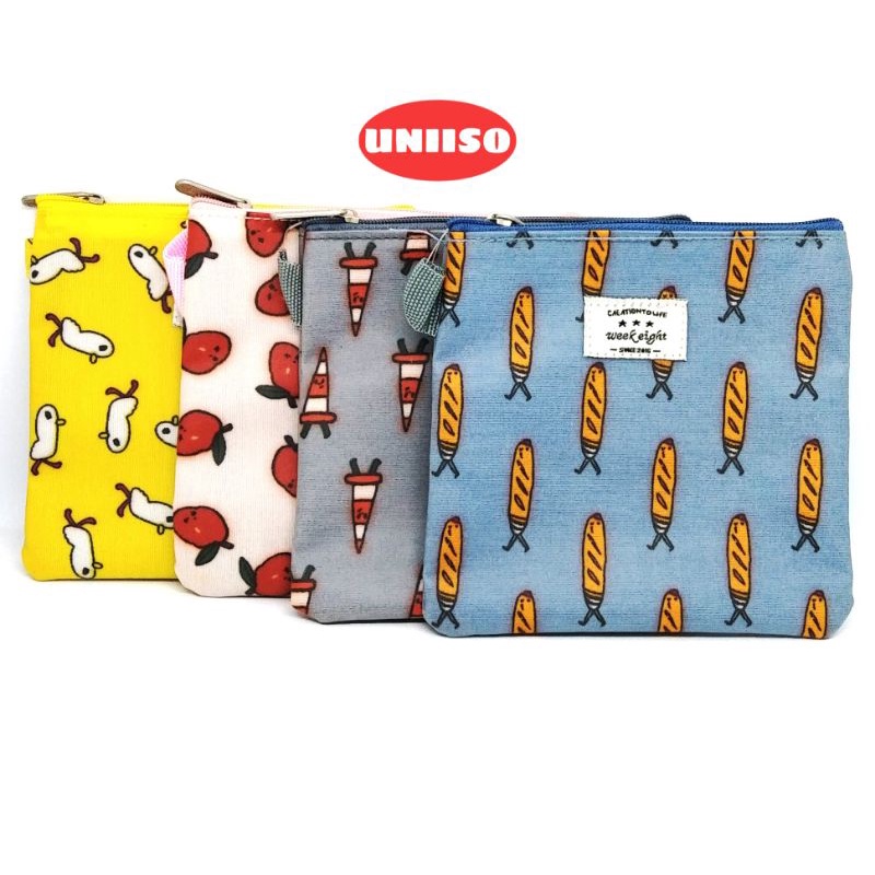 Dompet kotak / Dompet koin / Dompet kecil motif/tempat masker/dompet masker/bedak lipstik