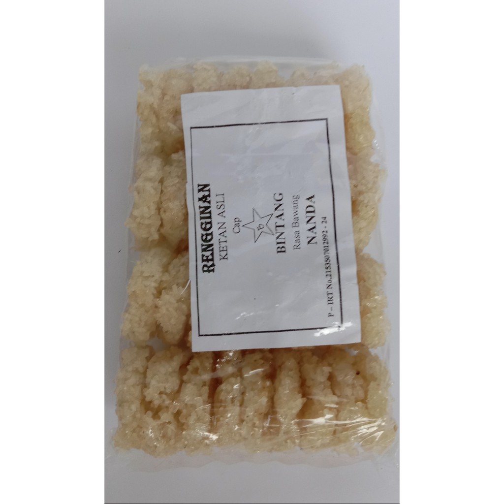 

Krupuk Rengginang Rasa bawang Isi 36pcs