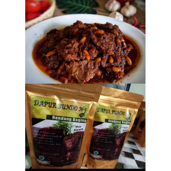 

Rendang Daging Pakai Kacang