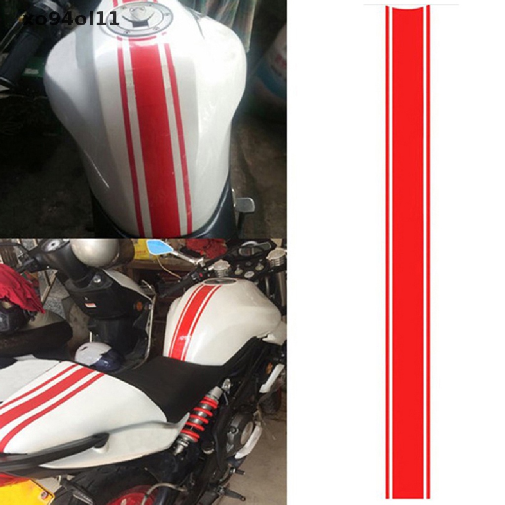 Xo Stiker Tangki Bensin Motor Balap DIY Tahan Air Ukuran 50CM