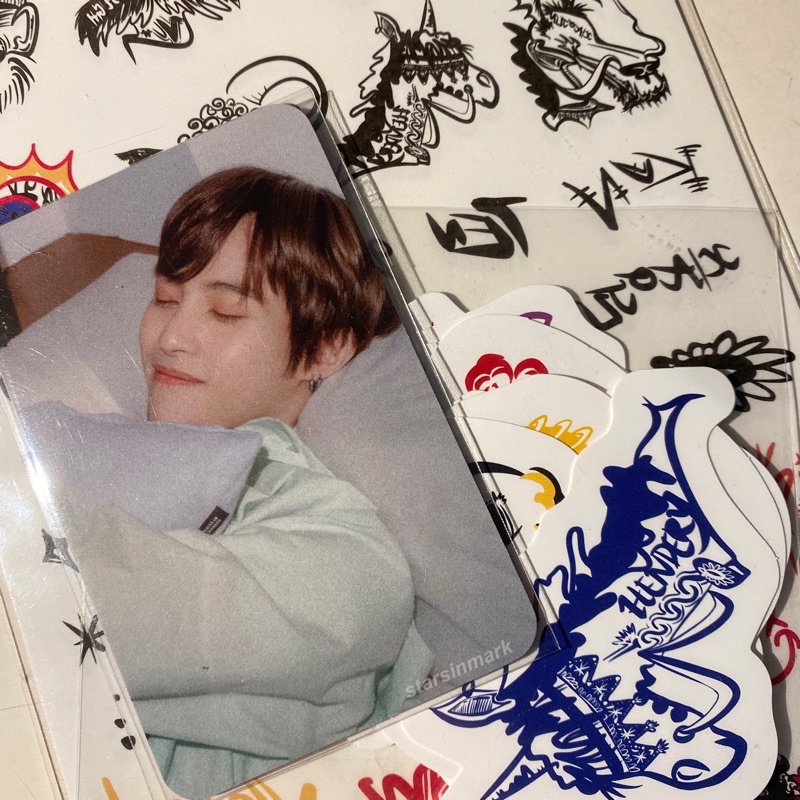 yangyang tattoo luggage md designed by ten set + sg2021 (not on pic)