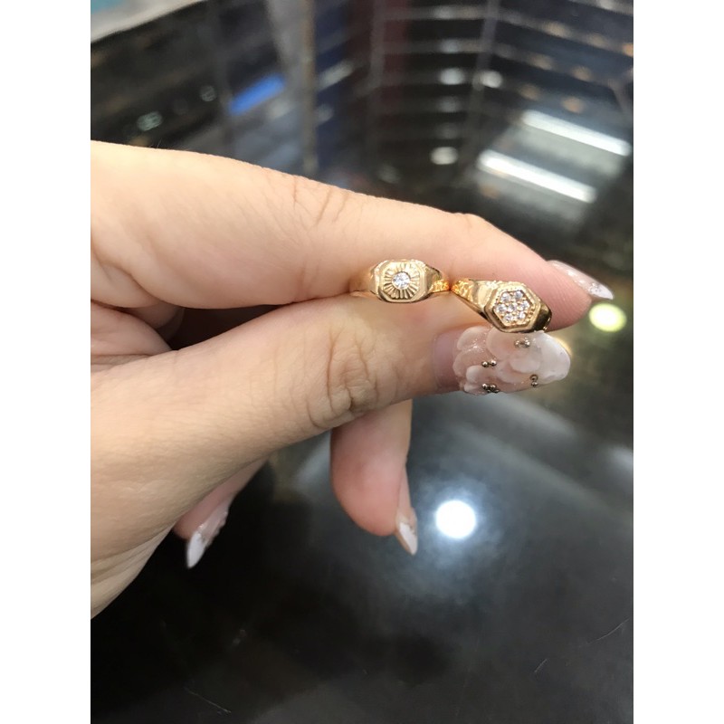 Cincin anak emas kadar 300