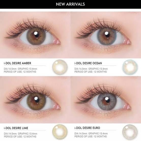 SOFTLENS DESIRE LIME BY ELCOCO 15MM( -0,50 S.D -10.00 )