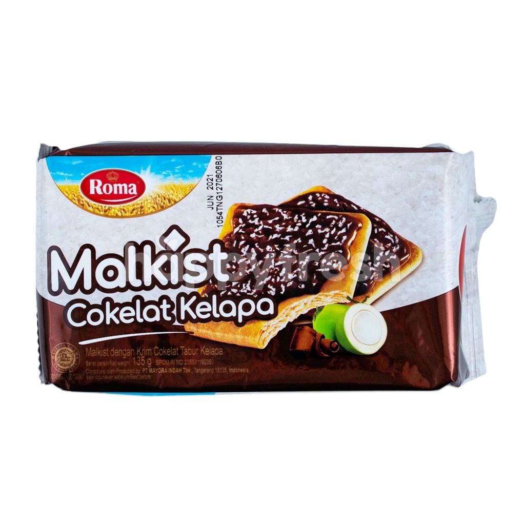 

ROMA MALKIST COKELAT KELAPA 95GR