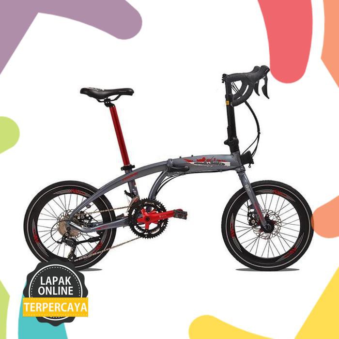 Jual Folding Bike Noris 8.0 Sepeda Lipat Pacific Noris 8.0 - Biru Produk Berkwalitas