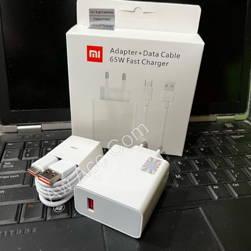 65W Charger Xiaomi Usb Type C Turbo Charge Xiaomi mi 10/ mi 11/ Poco F3/ X3 Pro/ M4 Pro