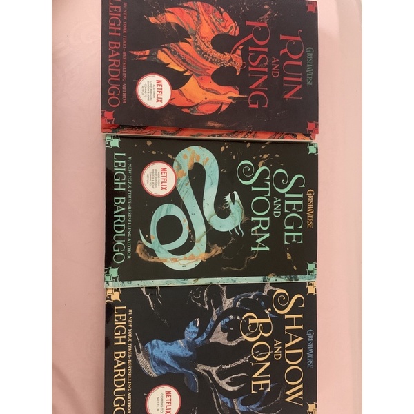 (booked) shadow and bone trilogy preloved