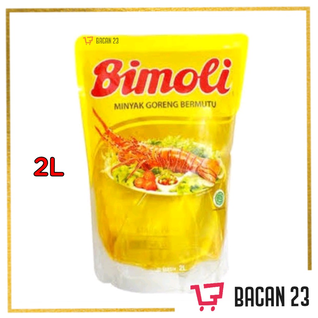 MInyak Goreng Bimoli Refill (2Liter) / Minyak Goreng / Bacan 23 - Bacan23