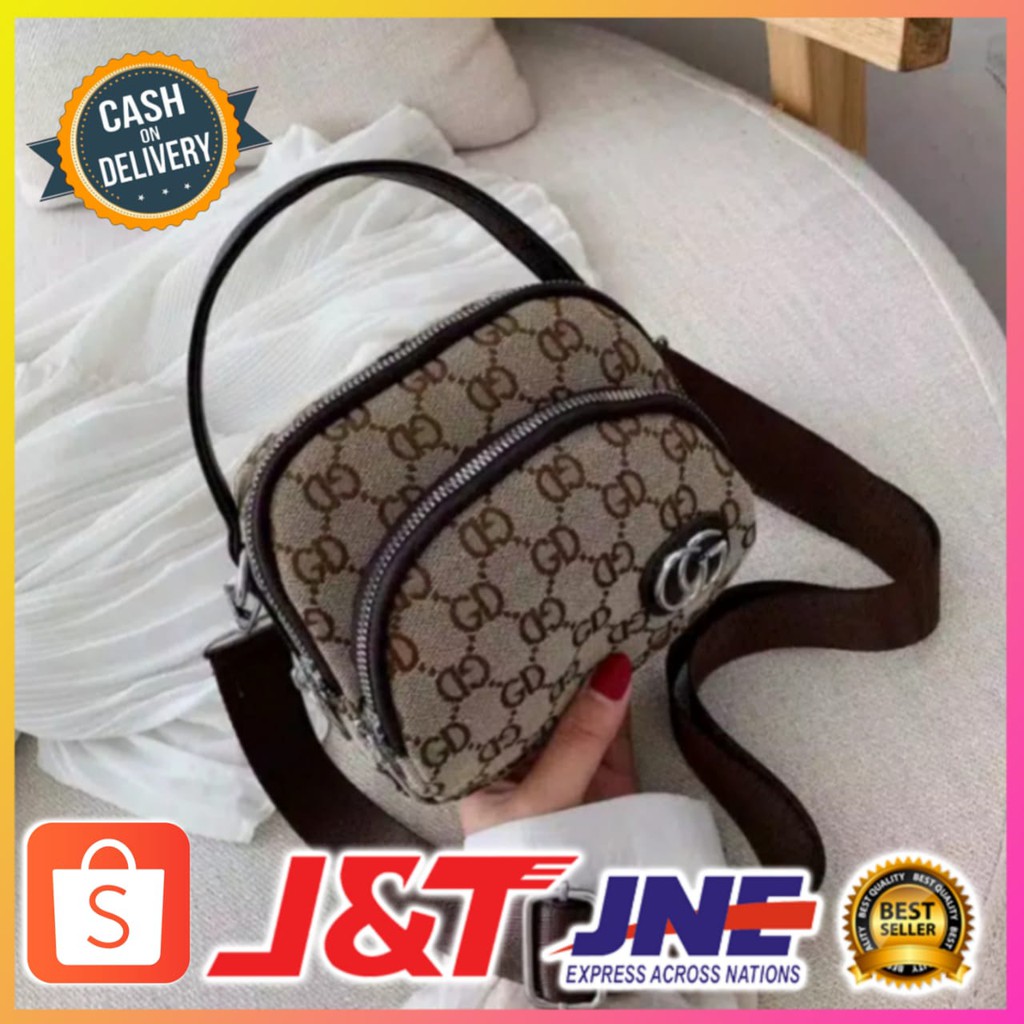 JUNASOO TAS SELEMPANG CG MINI/TAS WANITA SLING BAG/TAS SELEMPANG IMPORT/TAS MURAH JAKARTA#100072