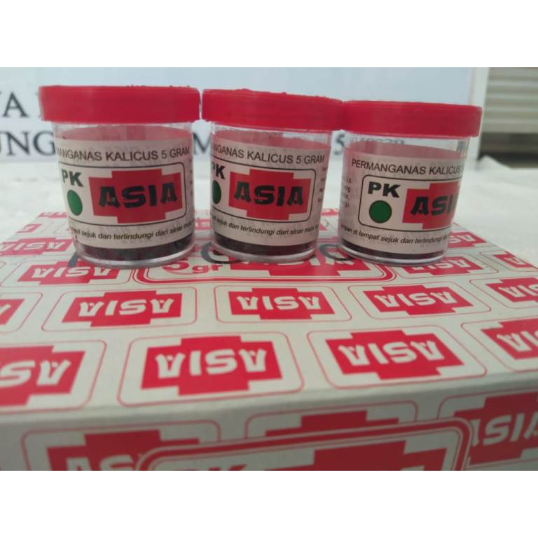 Serbuk PK PeKa Kristal Permanganas Kalicus Kalikus 5gr Obat Kulit Cacar Kutu Air | Bekerja Cepat