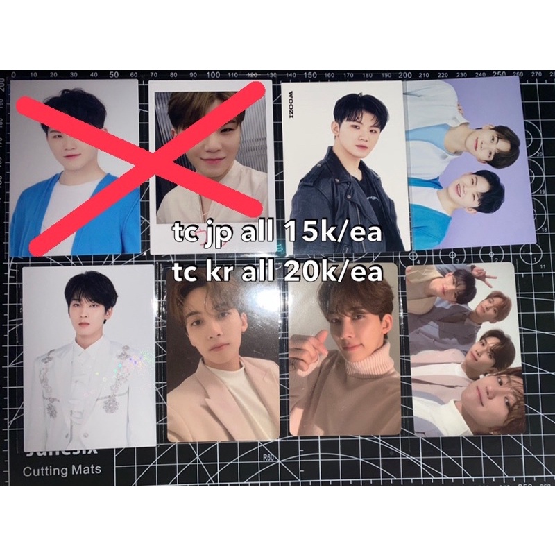 TRADING CARD SEVENTEEN JEONGHAN WOOZI WONWOO JAPAN HARE DOME KOREA INCOMPLETE SELCA GROUP