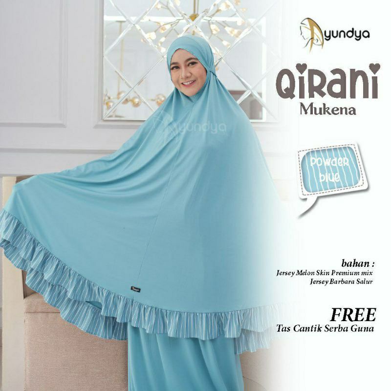 QIRANI MUKENA MOM - AYUNDYA | BABY PINK