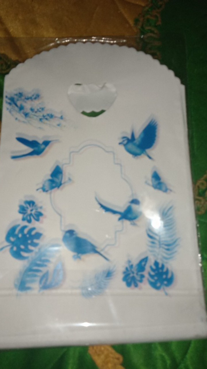 Kresek Motif Olshop Kecil 13x20/ Kantong Plastik Olshop / Kantong Kresek