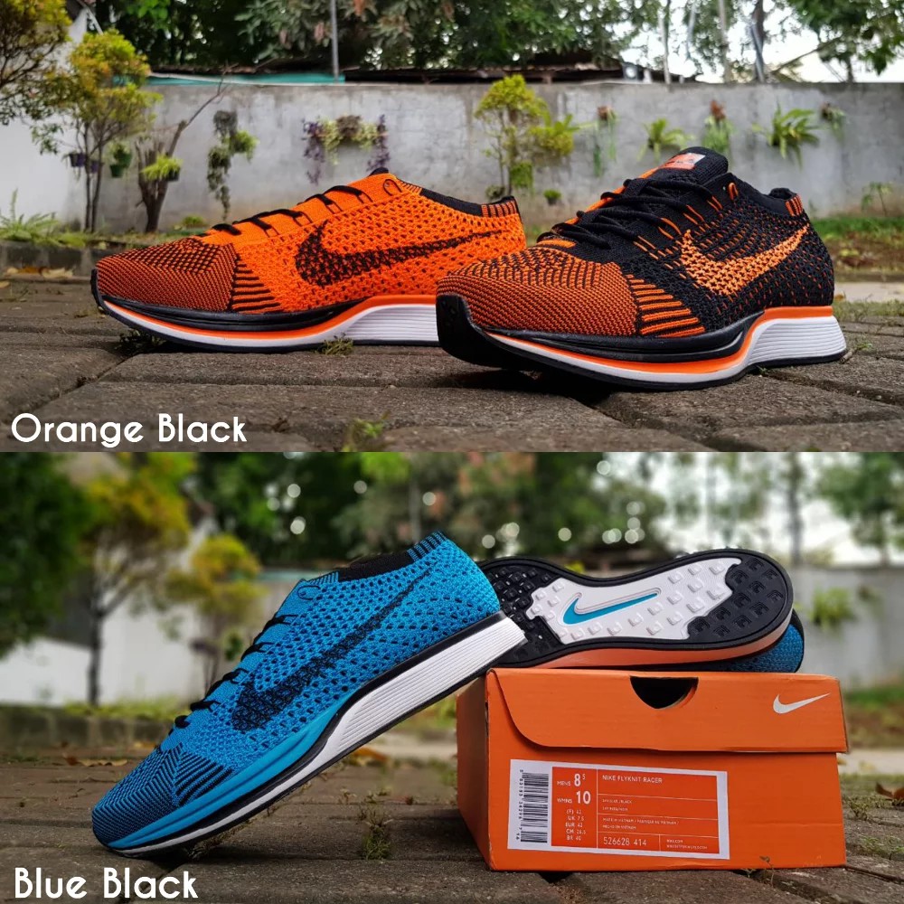SEPATU NIKE FLYKNITE RACER ORIGINAL BNIB SEPATU PRIA SEPATU CASUAL