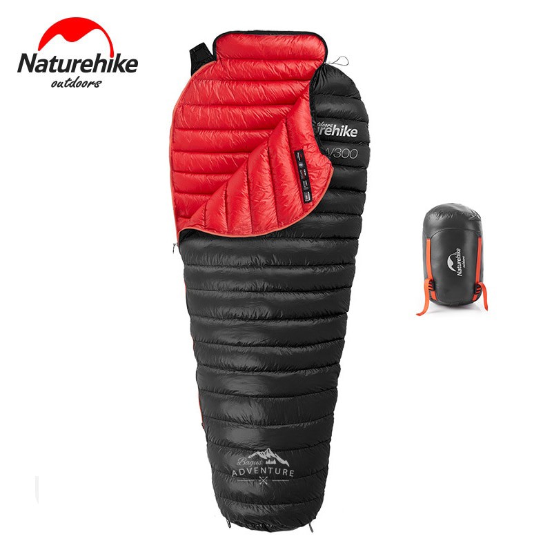 Sleeping Bag Duck / Goose Down CW300 Naturehike NH18S300-D