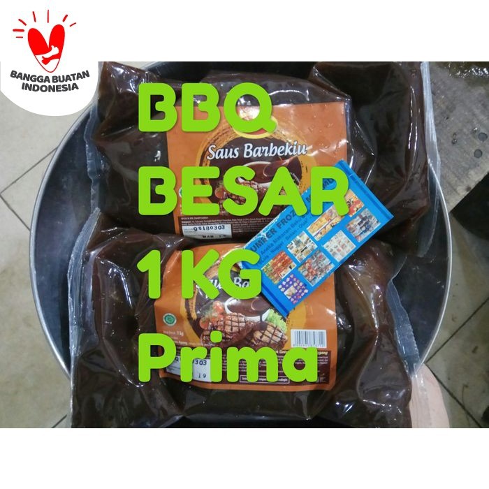 

Barbeque 1 kg PRIMA BBQ bumbu bakar SUMBER frozen makmur