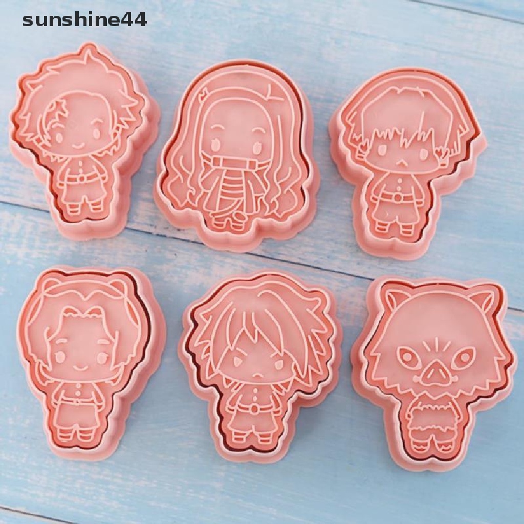 Sunshine Set Cetakan Kue / Biskuit Bentuk Anime Demon Slayer