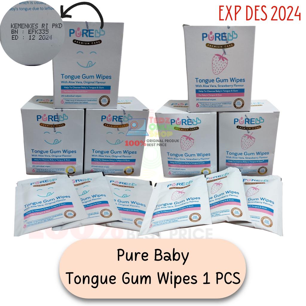 Pure Baby Tongue Gum Wipes 1 Pcs