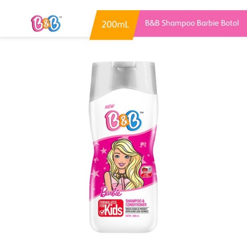 KINO | B&amp;B KIDS BARBIE Shampoo &amp; Conditioner 180ml