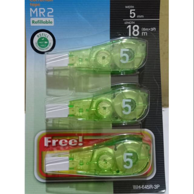 

refill Tip ex plus murah meriah