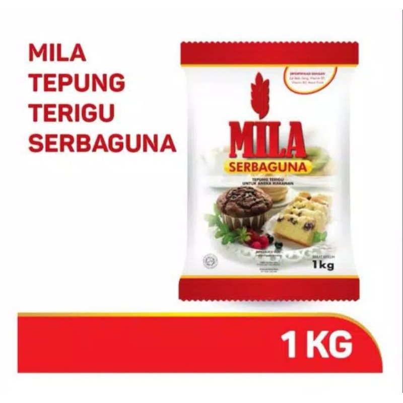 

Tepung Terigu Serbaguna Mila 1kg