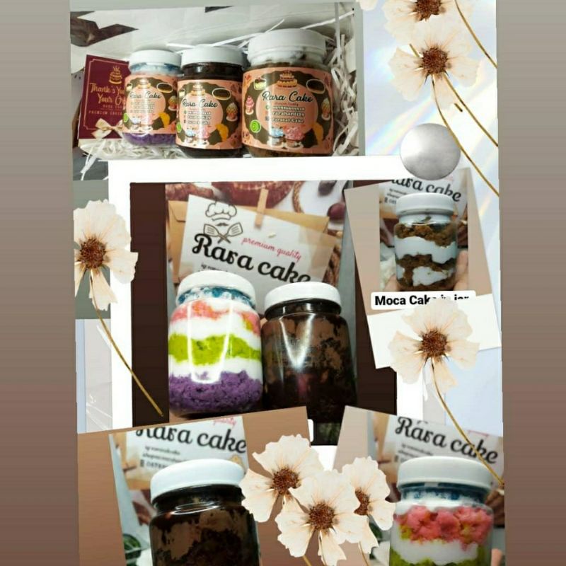 

Mocca cake in jar