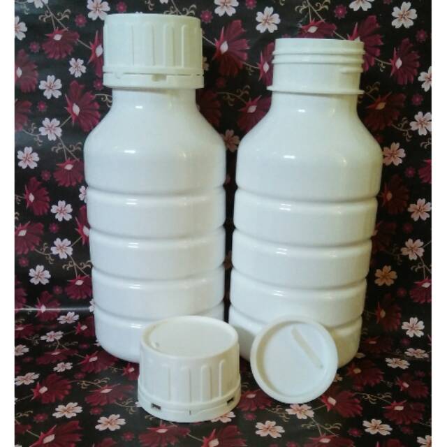 Botol Plastik Pet Round 500ml /tebal/madu/sirup/pil