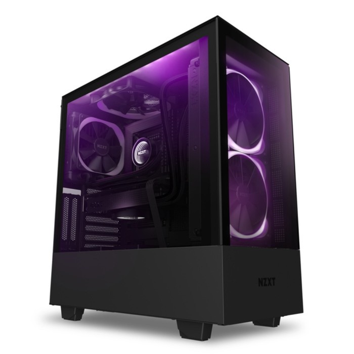 [tanpa palet kayu] Casing NZXT H510 Elite RGB Tempered Glass Mid Tower PC Case | Black | White