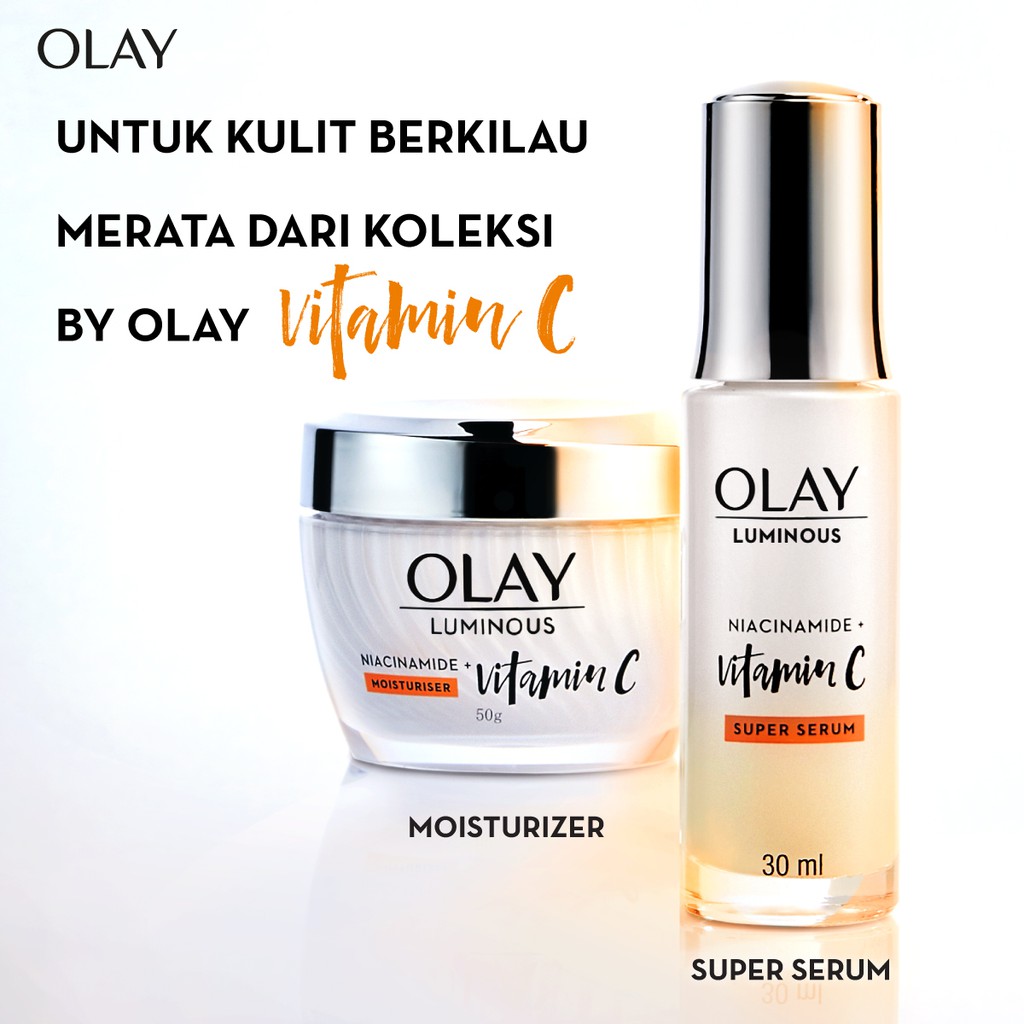 Olay Luminous Niacinamide + Vitamin C Krim Pelembab Brightening Skin Care 50gr