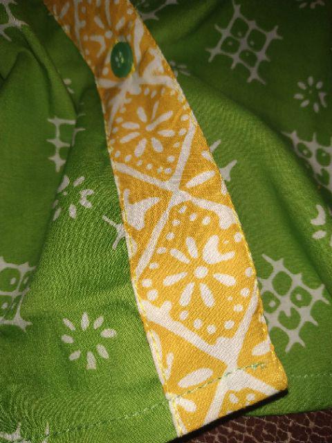 Blouse Batik Anak Cewe Tk- Sd Kelas 1 (size 6 Ld 35-36cm)