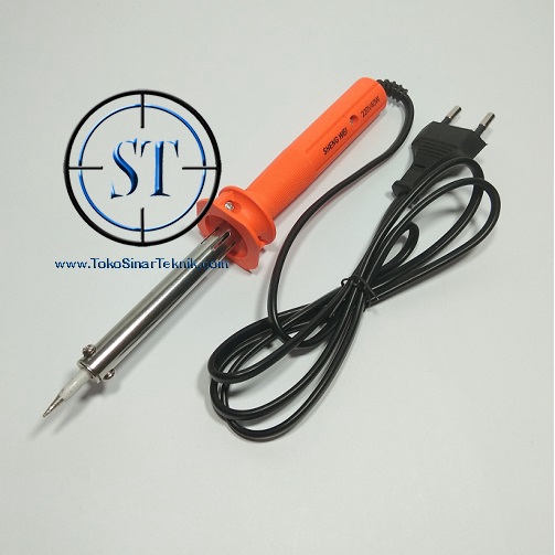 Solder Shengwei  DS-40 W Orange Crystal Long LIfe 40 Watt Mata Solder Kristal Runcing Cepat Panas Kuat Awet