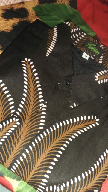 Pari Aji Panjang Kemeja Batik Pria Full Furing Bahan Katun Sragenan