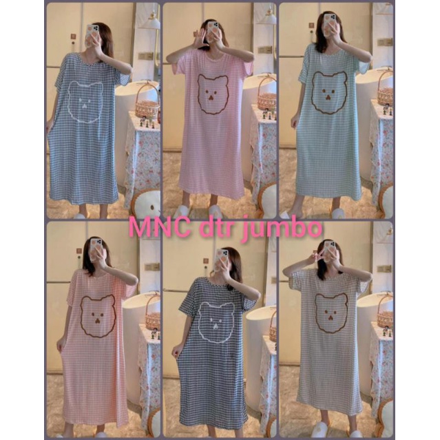 Daster Jumbo Import Piyama Wanita Baju Tidur Wanita Import Murah C08-A18