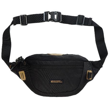 Special Price.. Bloods  WaistBag Tas Pinggang Maquinta 06 Black Brown