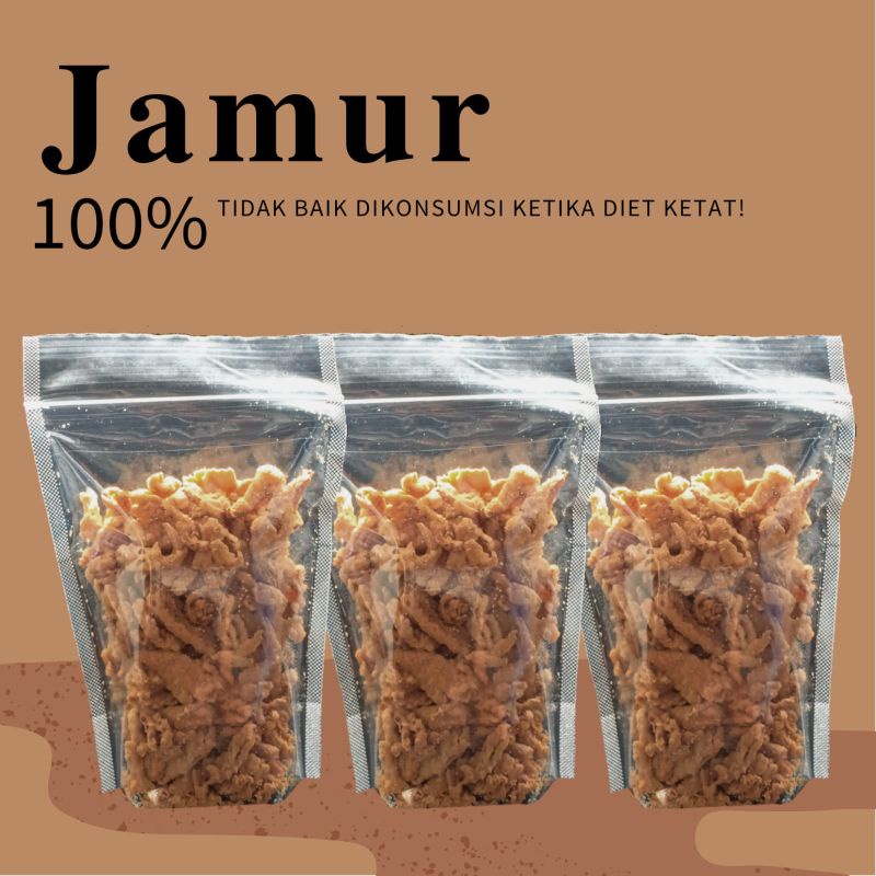 

Jamur Crispy Enak Aman Tanpa Minyak