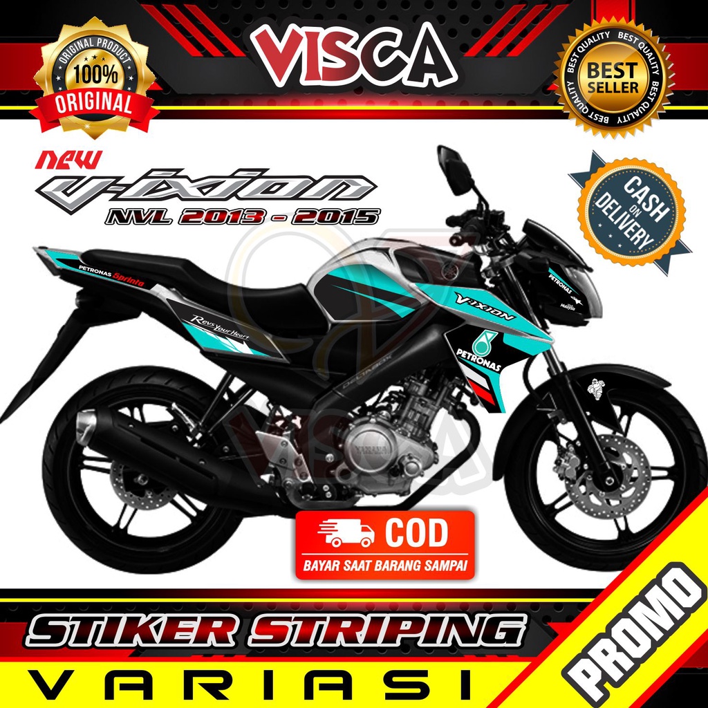 Striping Vixion NVL - Stiker Sticker Striping Variasi Lis Vixion NVL - Striping Hologram Vixion NVL 