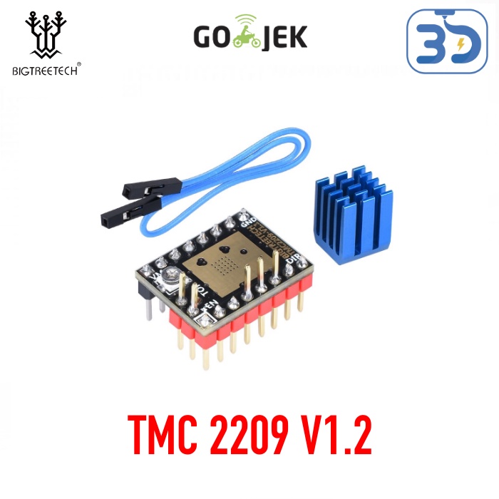 Original BigTreeTech TMC 2209 TMC2209 V1.2 UART Mode Stepper Driver