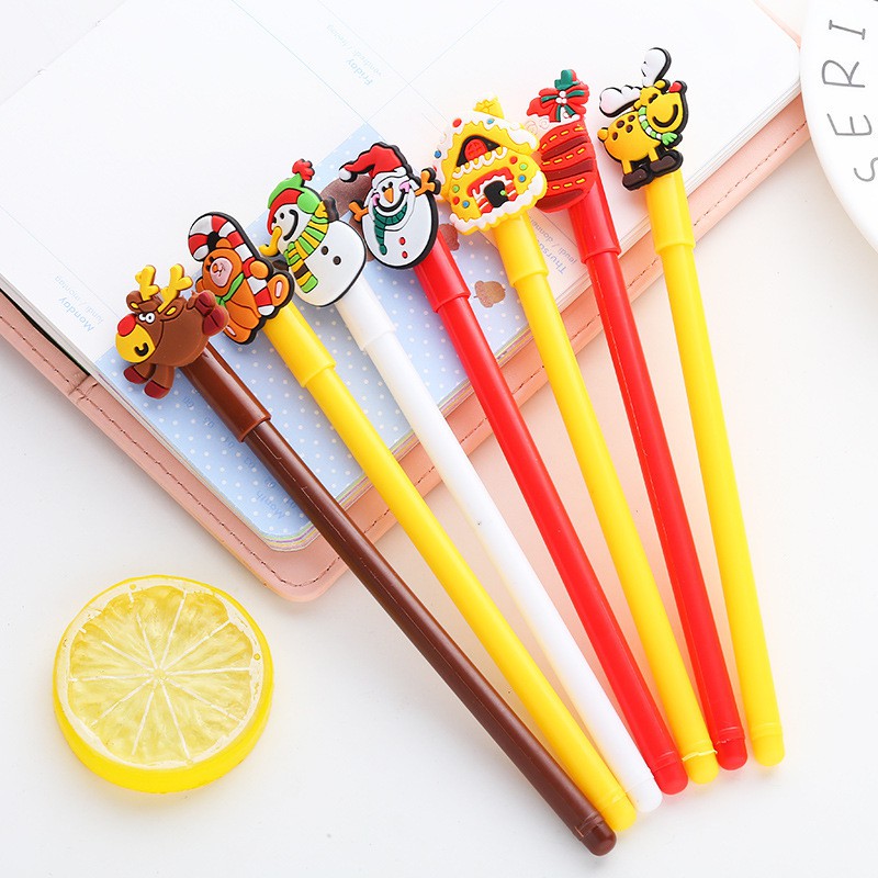 

7 PCS Pena Kreatif Koleksi Natalan / Pulpen Christmas Pen Collection / 1 Set