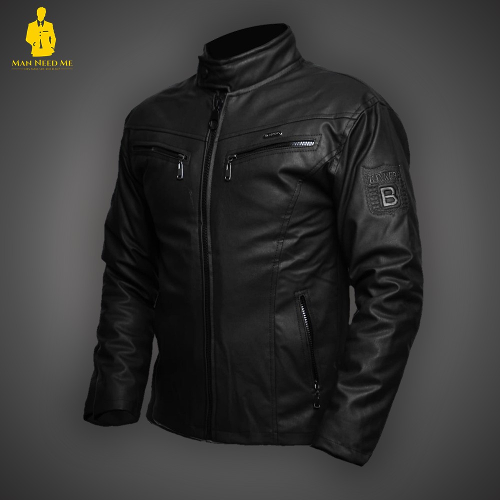 Jaket Pria | Jaket Motor Pria | Jaket Kulit Pria Hitam ORIGINAL