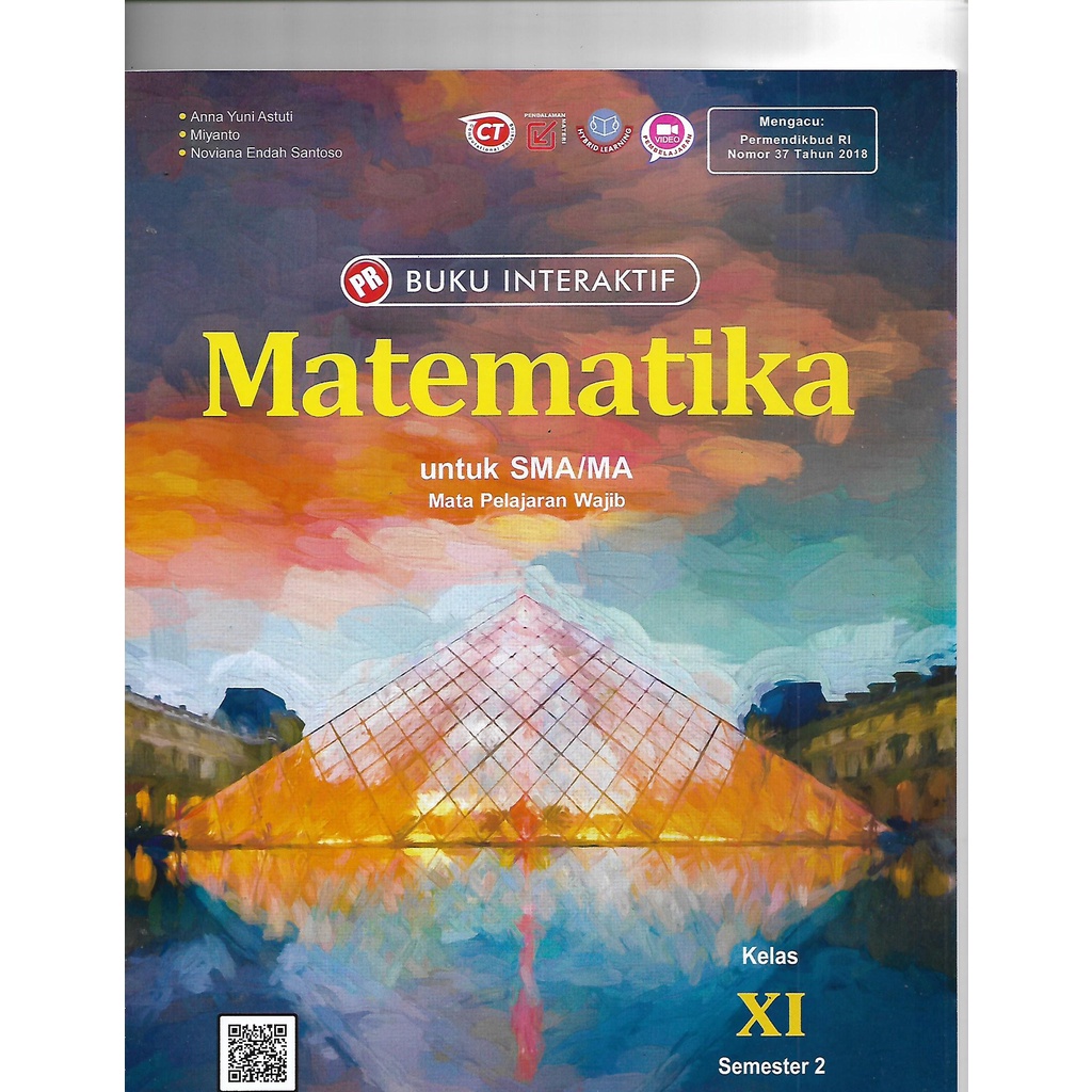 Buku LKS/PR Matematika Wajib SMA Kelas 10 11 12, X XI XII Intan Pariwara Semester 1 dan 2 Th 2022-Kls 11 Smt 2 2021