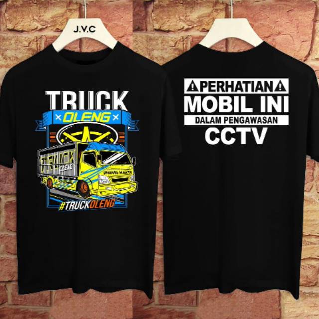 BAJU TSHIRT KAOS DISTRO DRIVER MUDA / TRUK MANIA / CANTER MANIA / DRIVER OLENG/CCTV