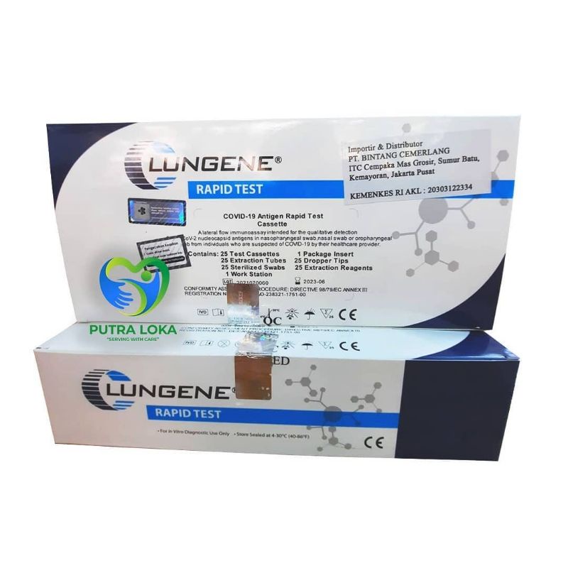 ANTIGEN CLUNGENE MERAH | CLUNGENE BIRU SWAB TEST